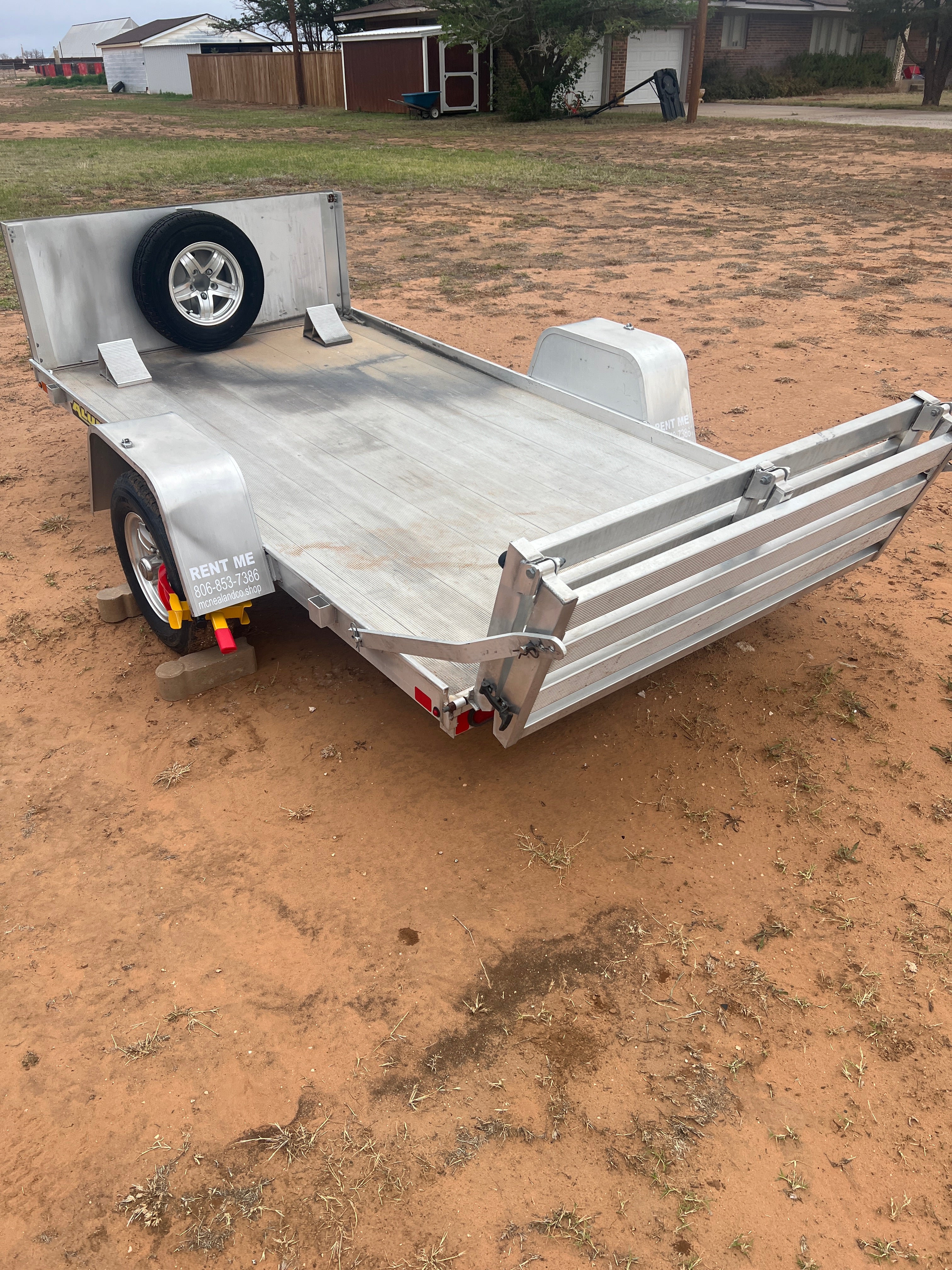 10' Aluma Utility Trailer