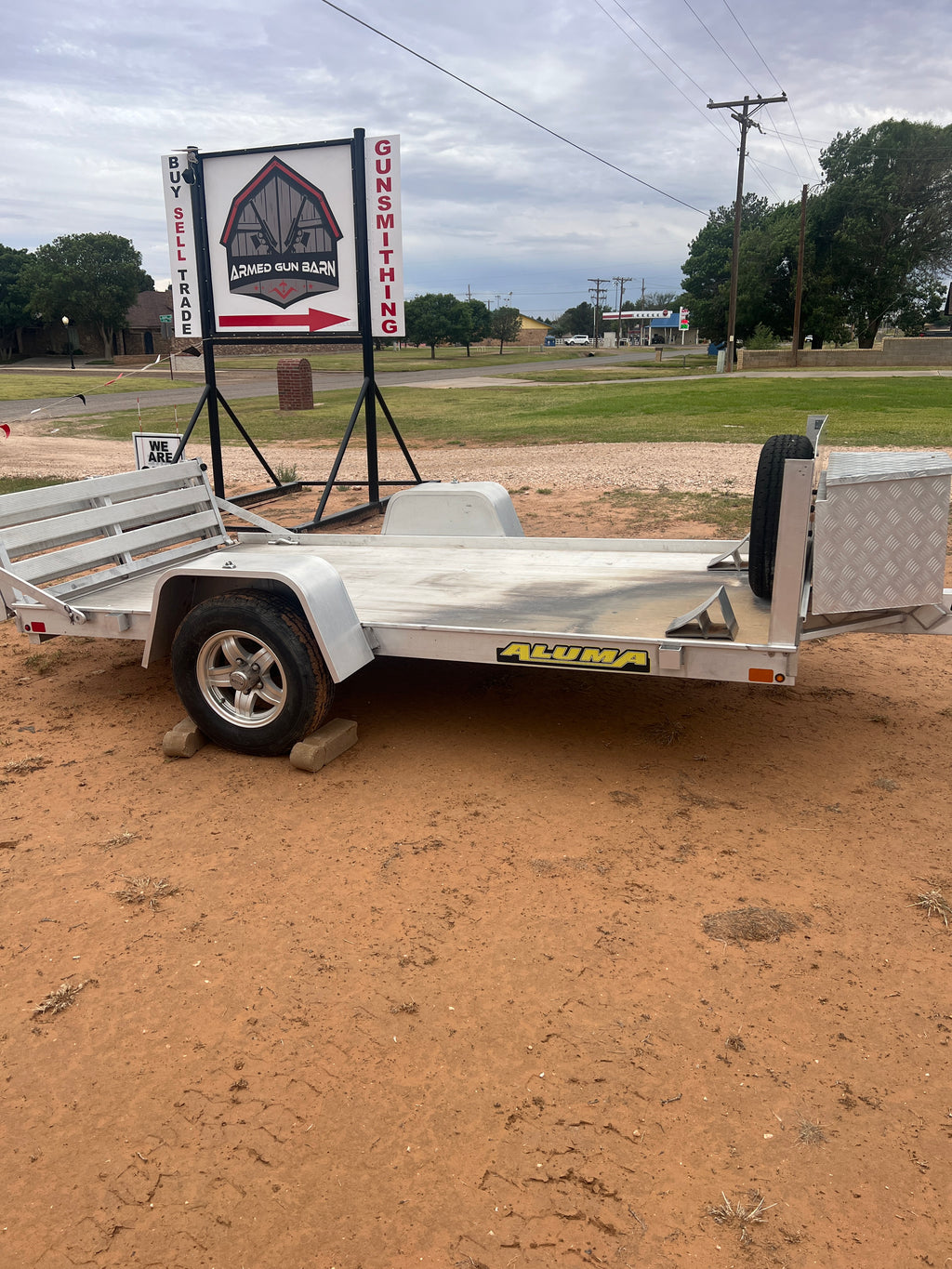 10' Aluma Utility Trailer