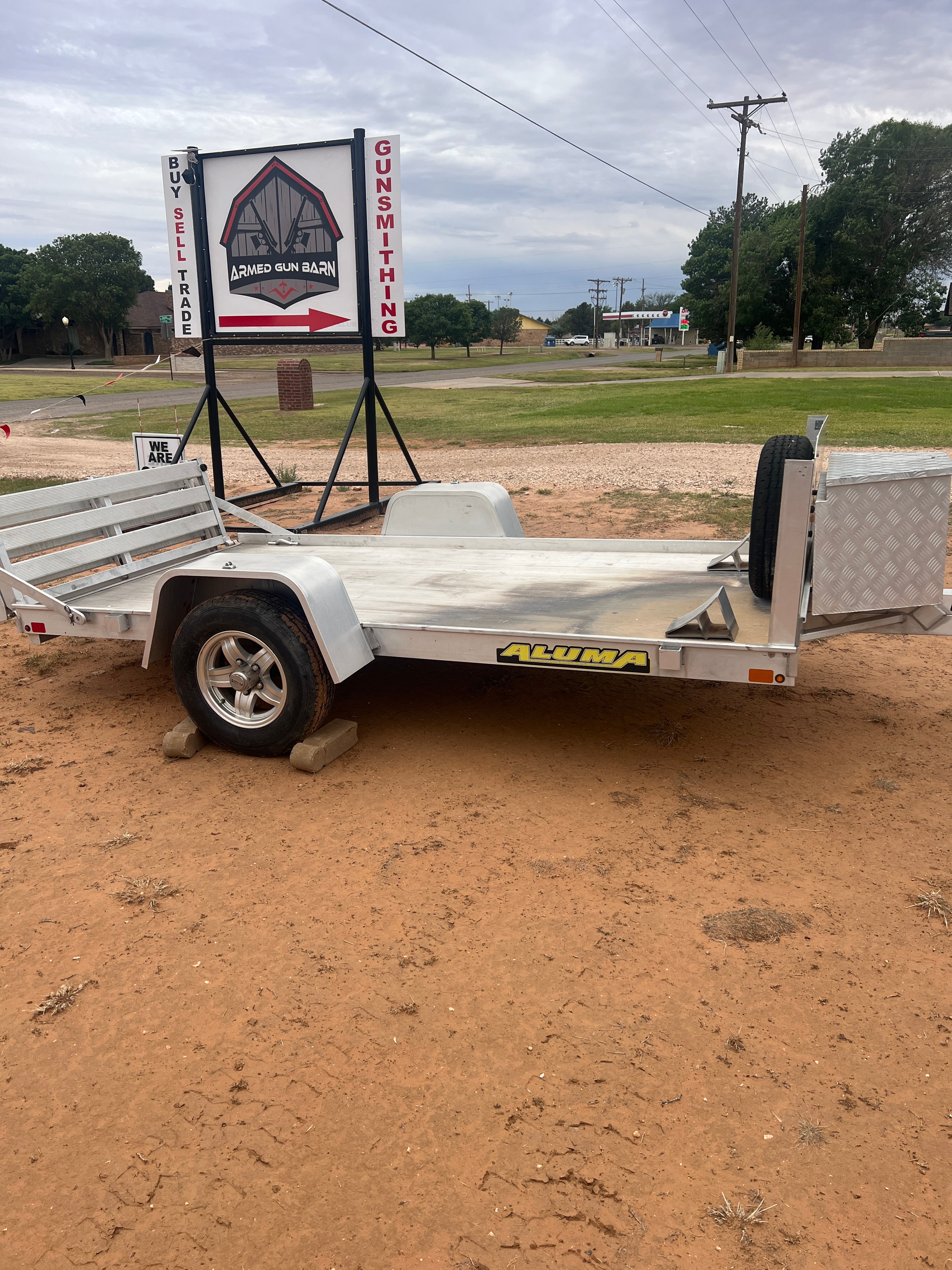 10' Aluma Utility Trailer